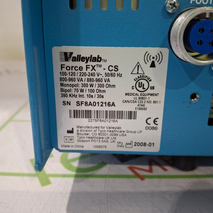 Covidien Force FX-CS Electrosurgical Unit