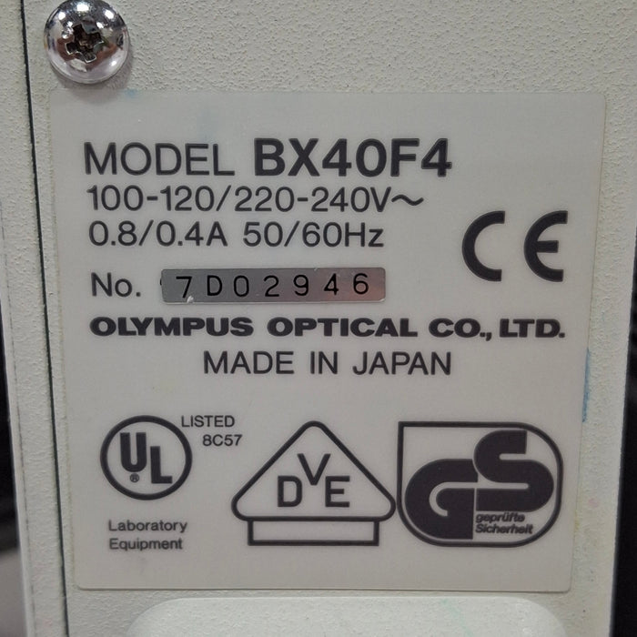 Olympus BX40 Binocular Microscope