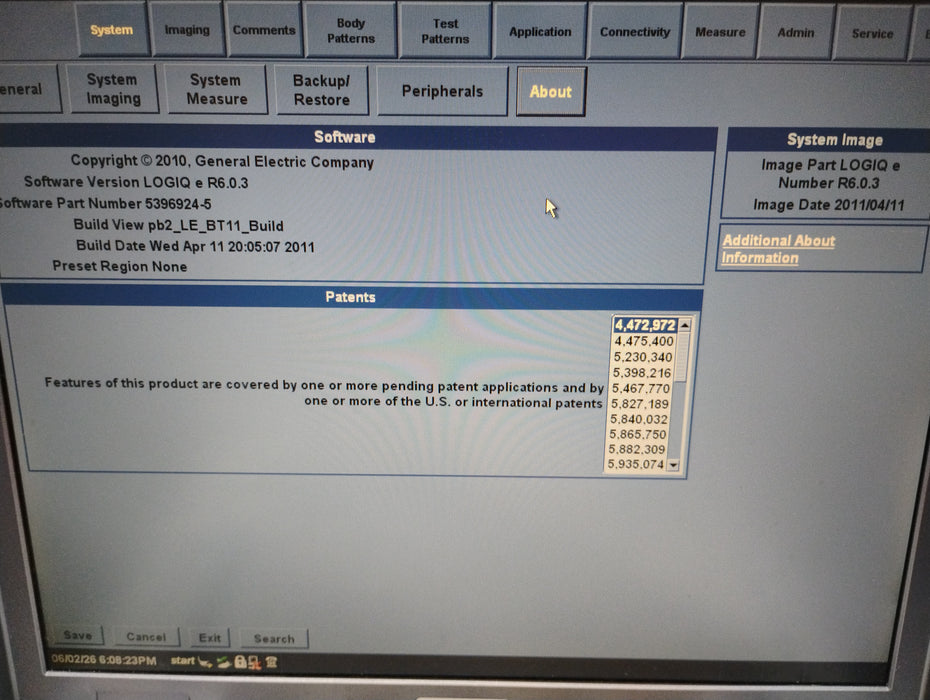 GE Healthcare Logiq e Ultrasound