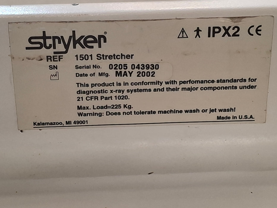 Stryker 1501 Stretcher