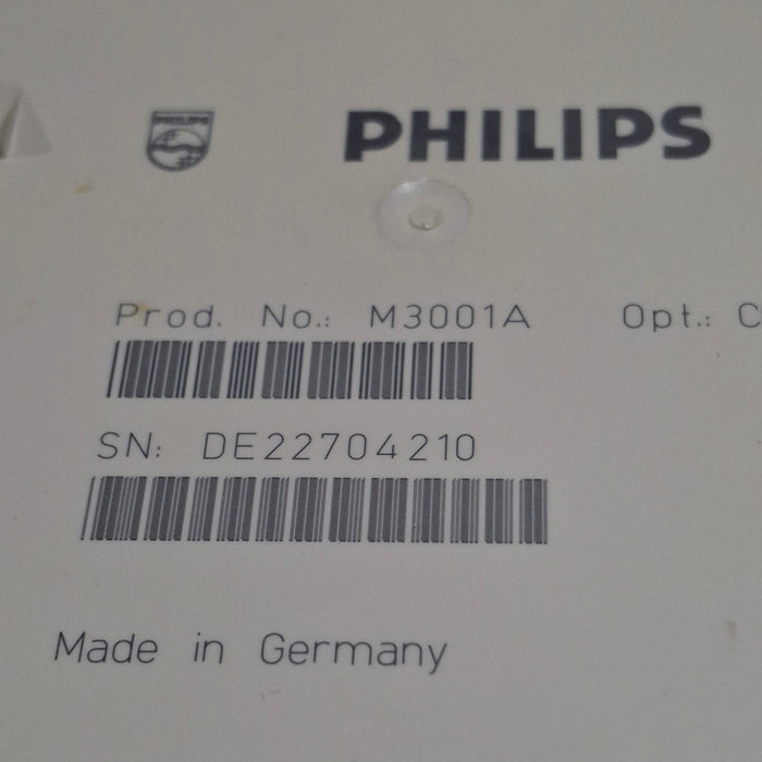 Philips M3001A-C06 Fast SpO2, NIBP, ECG, Temp, IBP MMS Module