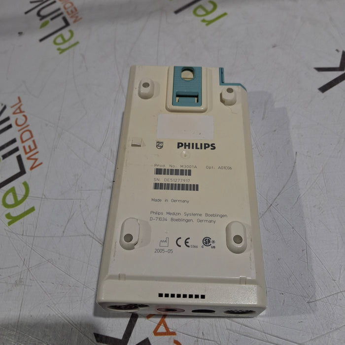 Philips M3001A-A01C06 Fast SpO2, NIBP, ECG, Temp, IBP MMS Module