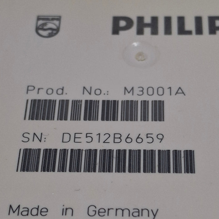 Philips M3001A-A01C06 Fast SpO2, NIBP, ECG, Temp, IBP MMS Module
