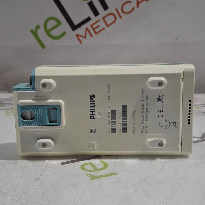 Philips M3001A-A01C06 Fast SpO2, NIBP, ECG, Temp, IBP MMS Module
