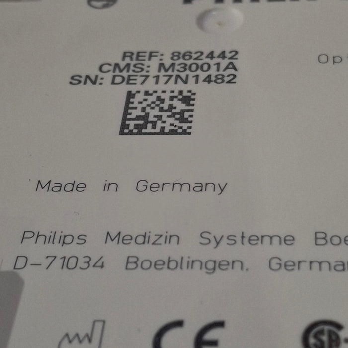 Philips M3001A-A01C06 Fast SpO2, NIBP, ECG, Temp, IBP MMS Module