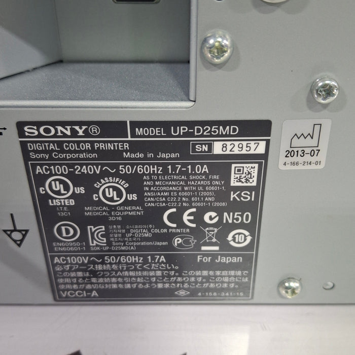 Sony UP-D25MD Digital Color Printer