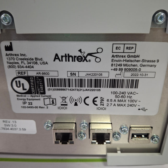 Arthrex Arthrex Synergy Resection AR-9800 Bipolar Ablation Surgical Equipment reLink Online
