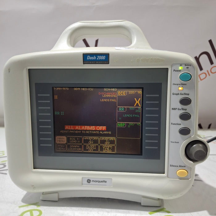 GE Healthcare Dash 2000 Patient Monitor