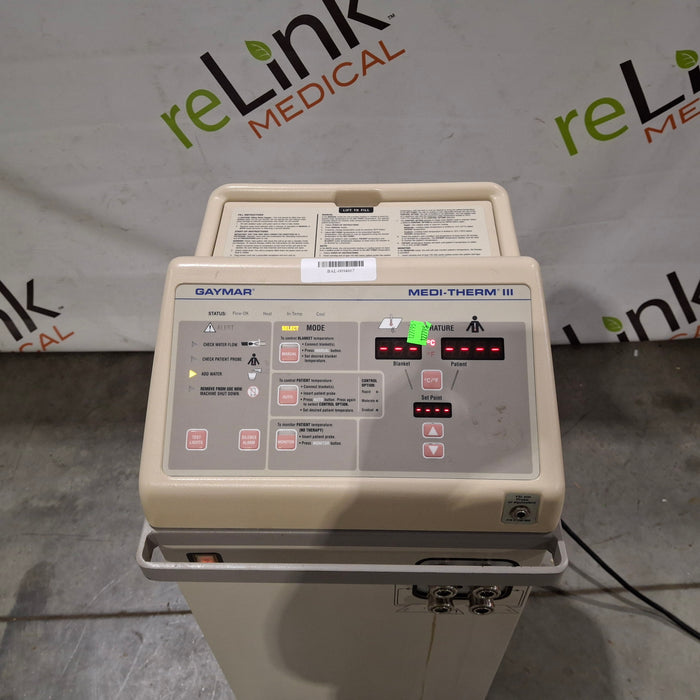Gaymar Medi-Therm III MTA6900 Hyper/Hypothermia Machine