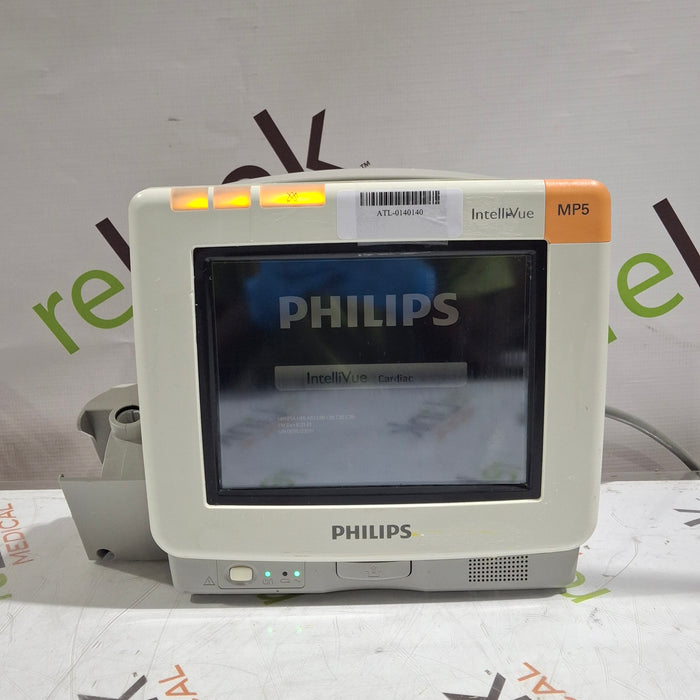 Philips IntelliVue MP5 SpO2, ECG, NIBP, IBP, Temp, CO2 Patient Monitor