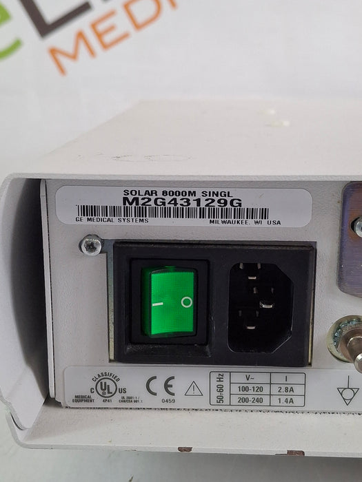 GE Healthcare Solar 8000M Patient Monitor