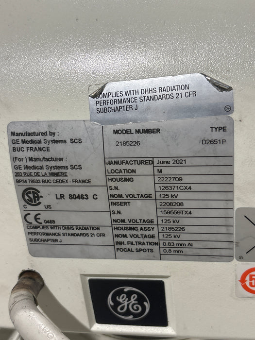 GE Healthcare Digital AMX 4 Plus Portable X-Ray Unit