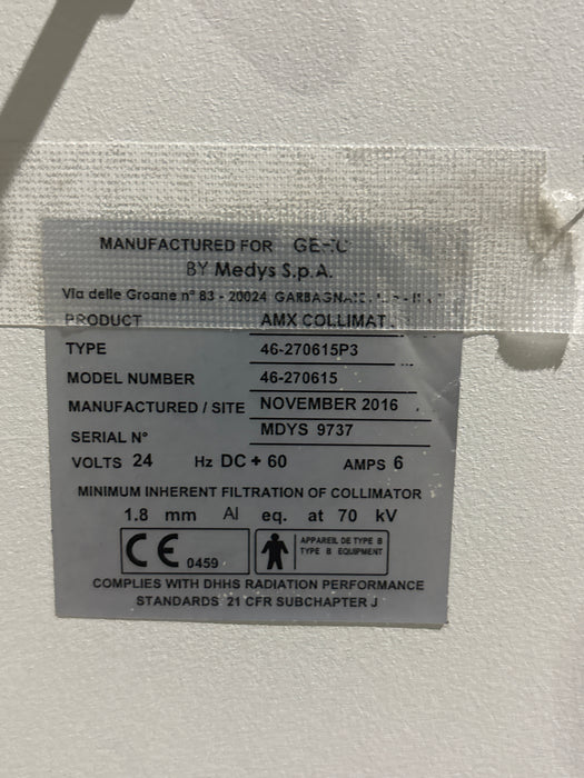 GE Healthcare Digital AMX 4 Plus Portable X-Ray Unit