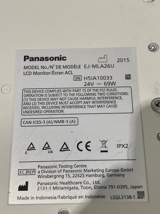Panasonic EJ-MLA26U 26” Full HD Medical Monitor
