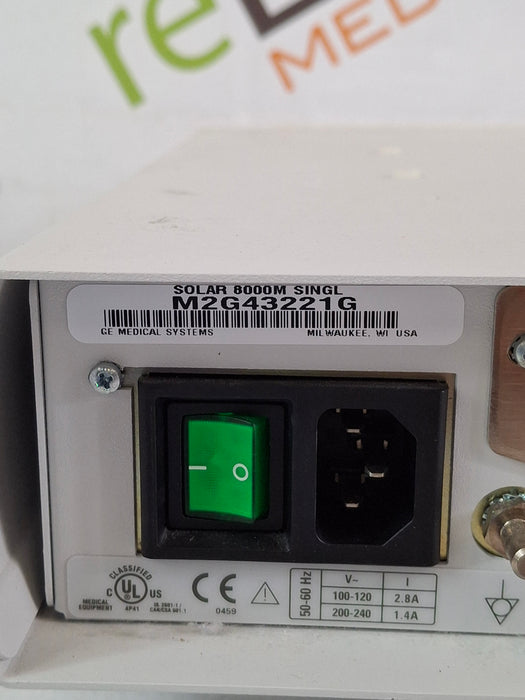 GE Healthcare Solar 8000M Keypad