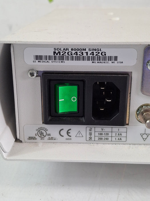 GE Healthcare Solar 8000M Keypad