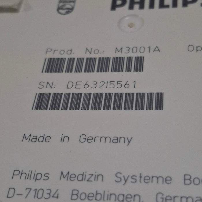 Philips M3001A-A02C06 OxiMax SpO2, NIBP, ECG, Temp, IBP MMS Module