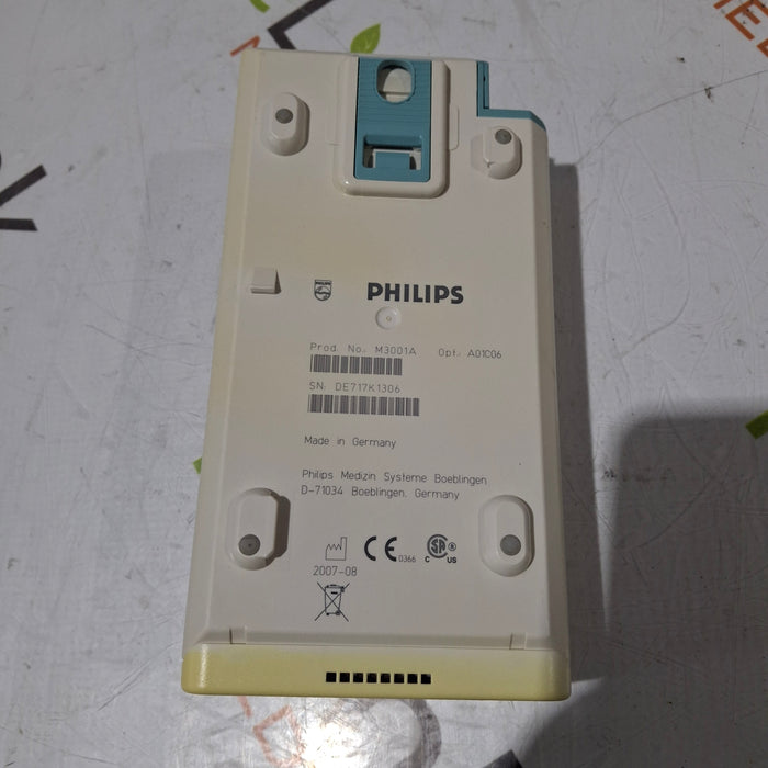 Philips M3001A-A01C06 Fast SpO2, NIBP, ECG, Temp, IBP MMS Module
