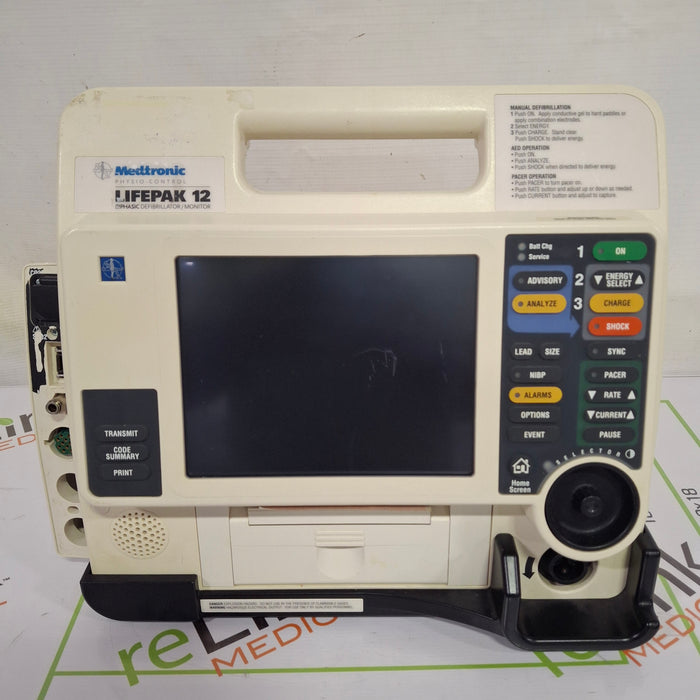 Physio-Control LifePak 12 3-Lead Defibrillator
