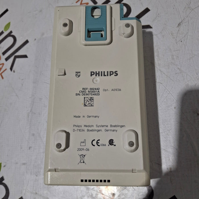 Philips M3001A-A01C06 Fast SpO2, NIBP, ECG, Temp, IBP MMS Module