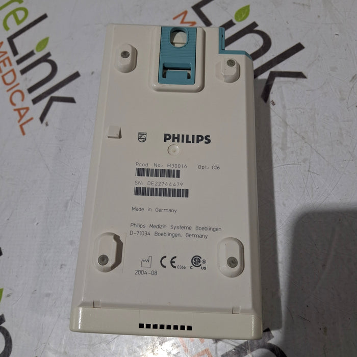 Philips M3001A-C06 Fast SpO2, NIBP, ECG, Temp, IBP MMS Module