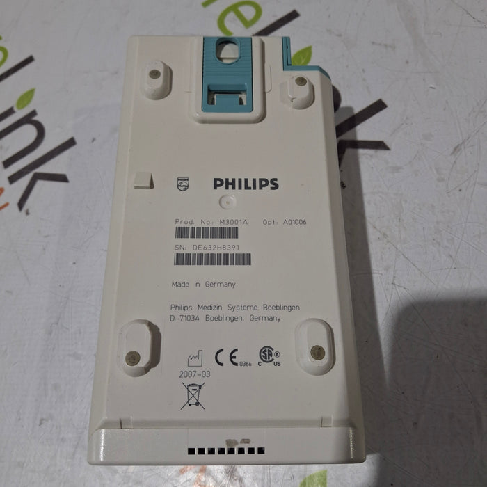 Philips M3001A-A01C06 Fast SpO2, NIBP, ECG, Temp, IBP MMS Module