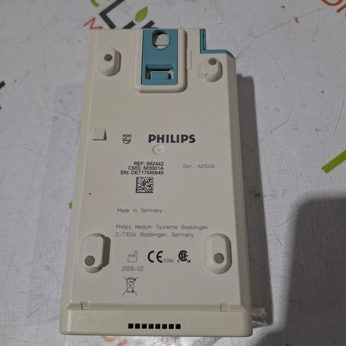 Philips M3001A-A01C06 Fast SpO2, NIBP, ECG, Temp, IBP MMS Module