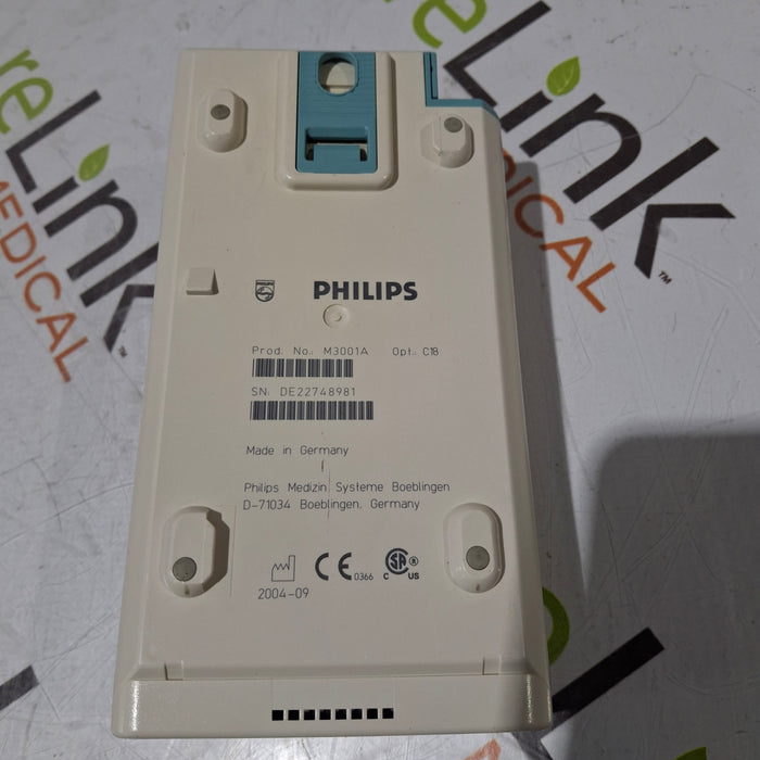 Philips M3001A-C18 Fast SpO2, NIBP, 12 lead ECG, Temp, IBP MMS Module