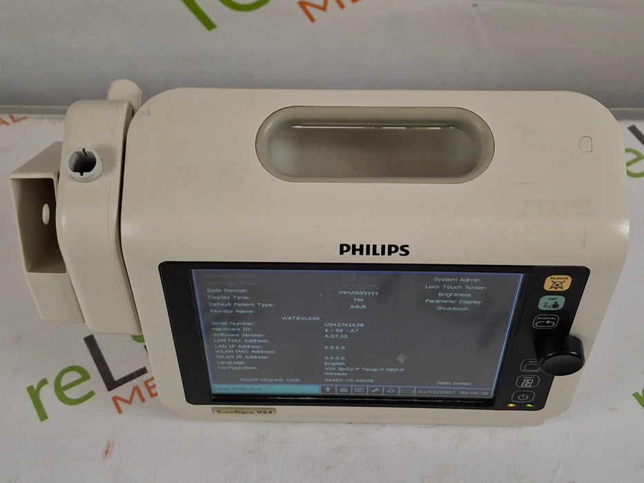 Philips SureSigns VS4 Vital Signs Monitor