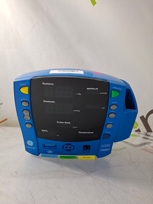 GE Healthcare Dinamap V100 - NIBP, SpO2, Temp Vital Signs Monitor