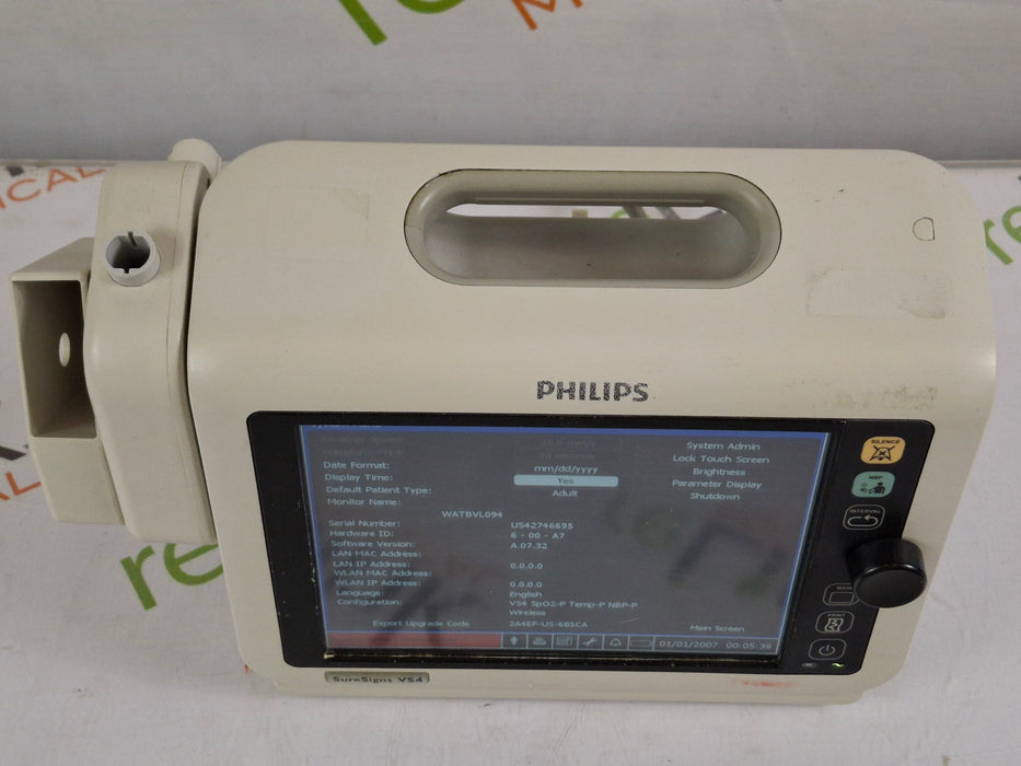 Philips SureSigns VS4 Vital Signs Monitor