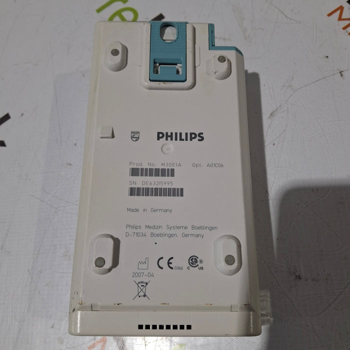 Philips M3001A-A01C06 Fast SpO2, NIBP, ECG, Temp, IBP MMS Module