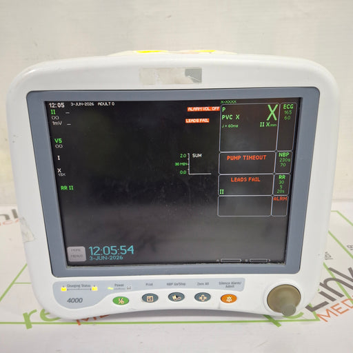 GE Healthcare GE Healthcare Dash 4000 - Masimo SpO2 Patient Monitor Patient Monitors reLink Online