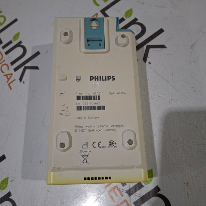 Philips M3001A-A01C06 Fast SpO2, NIBP, ECG, Temp, IBP MMS Module