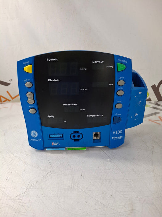GE Healthcare Dinamap V100 - NIBP, SpO2, Temp Vital Signs Monitor
