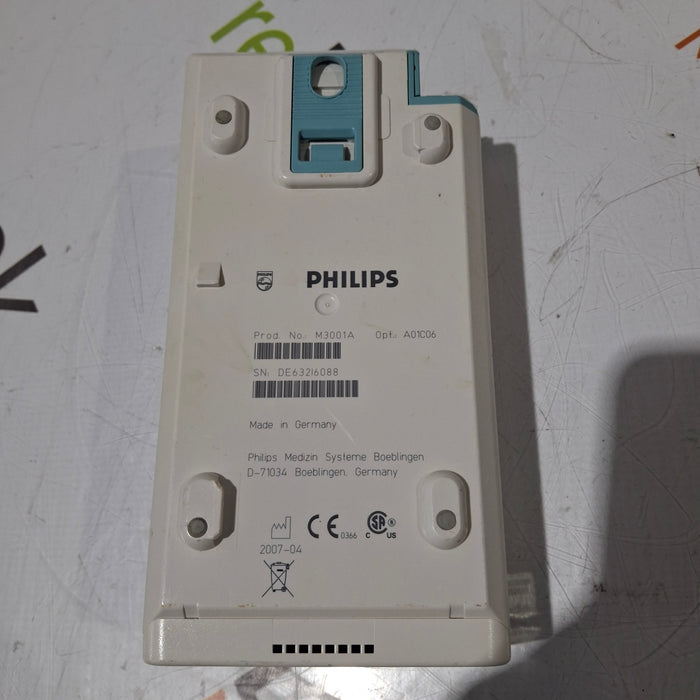 Philips M3001A-A01C06 Fast SpO2, NIBP, ECG, Temp, IBP MMS Module