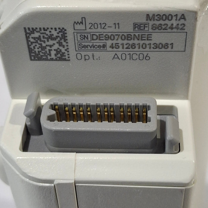 Philips M3001A-A01C06 Fast SpO2, NIBP, ECG, Temp, IBP MMS Module