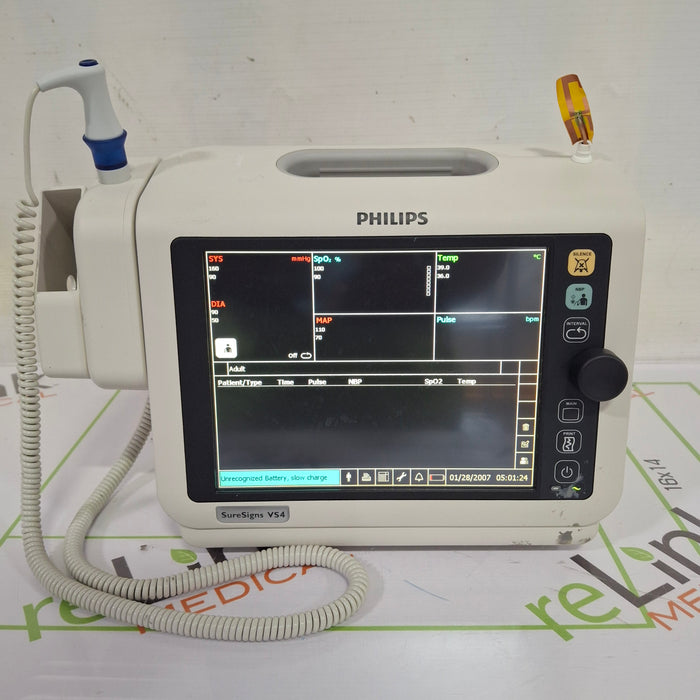 Philips SureSigns VS4 Vital Signs Monitor