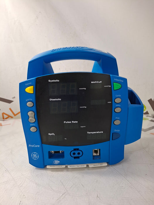 GE Healthcare Dinamap ProCare 400 Patient Monitor