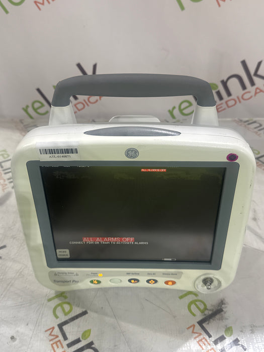 GE Healthcare Transport Pro Patient Monitor