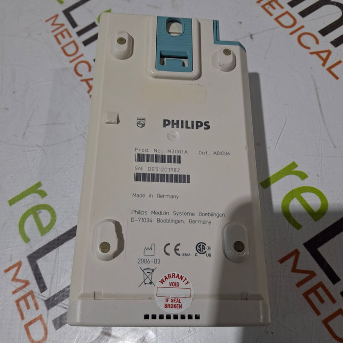Philips M3001A-A01C06 Fast SpO2, NIBP, ECG, Temp, IBP MMS Module