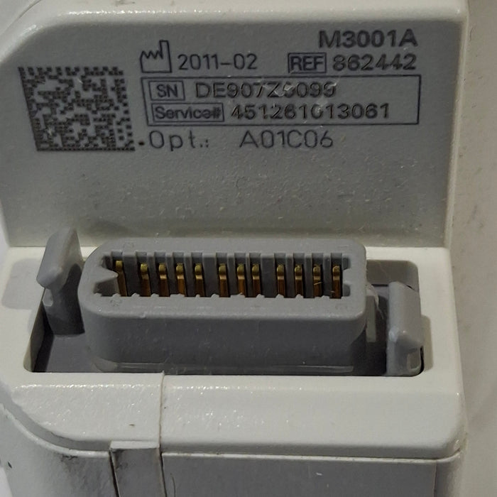 Philips M3001A-A01C06 Fast SpO2, NIBP, ECG, Temp, IBP MMS Module