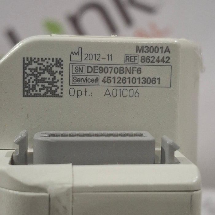 Philips M3001A-A01C06 Fast SpO2, NIBP, ECG, Temp, IBP MMS Module