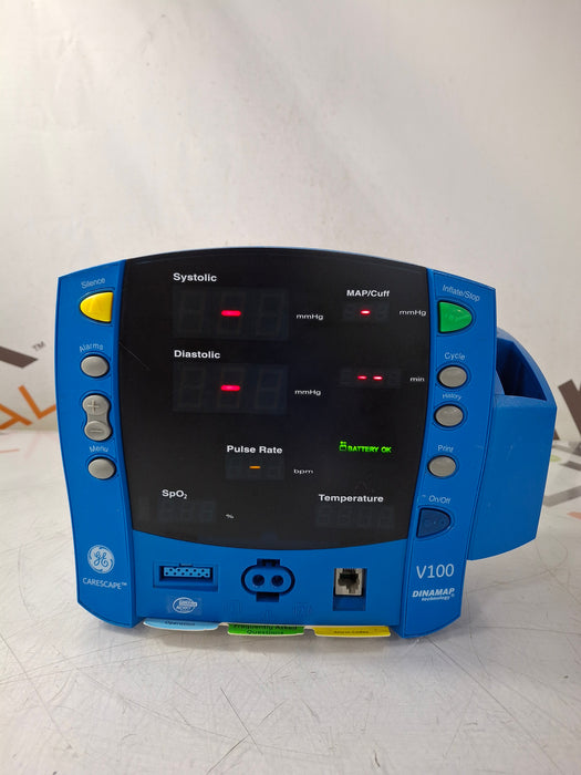 GE Healthcare Dinamap V100 - NIBP, SpO2, Temp Vital Signs Monitor