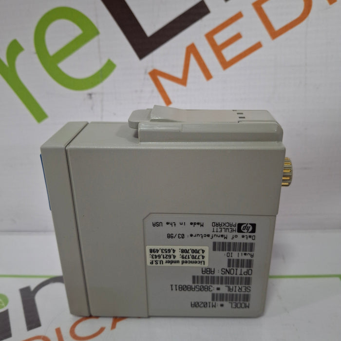 Hewlett Packard M1020A SpO2/PLETH Single Parameter Module