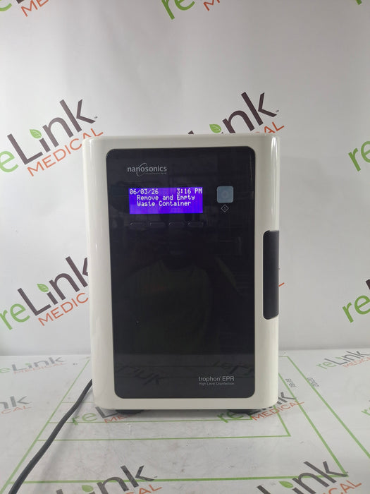 NanoSonics Trophon EPR High Level Disinfection