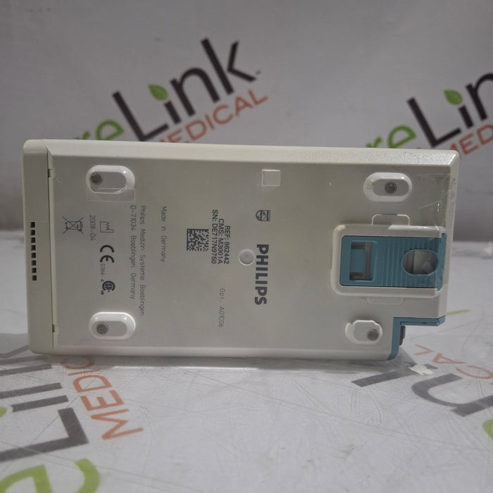 Philips M3001A-A01C06 Fast SpO2, NIBP, ECG, Temp, IBP MMS Module