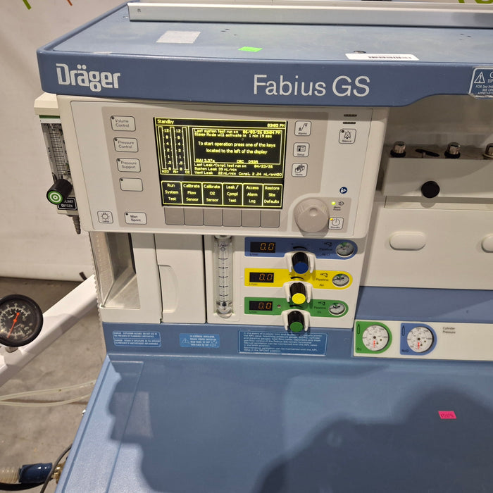 Draeger Medical Fabius GS Anesthesia Machine