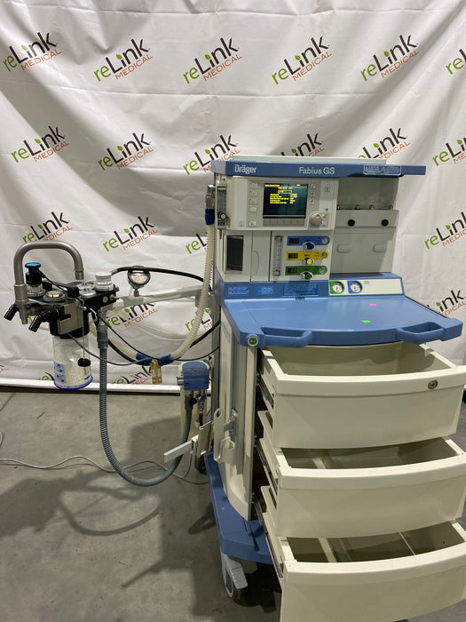 Draeger Medical Fabius GS Anesthesia Machine