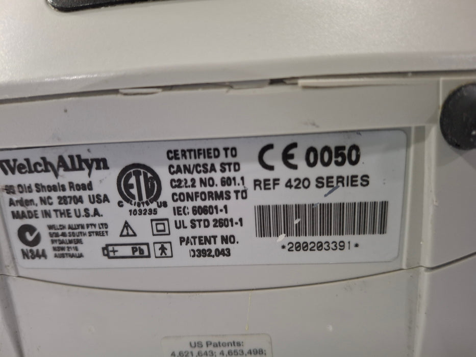 Welch Allyn Spot 420 - NIBP, Temp Vital Signs Monitor